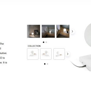 Veioza LED / Lampa de masa ultramoderna USB / Wireless charger NIKO 201726 universul-luminii.ro