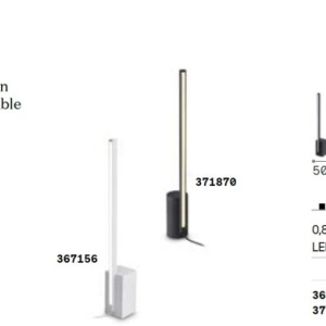 Veioza LED minimalista ESSENCE TL SQUARE NERO 3000K - Img 3