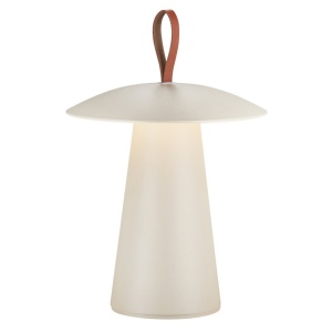 Veioza LED portabila de exterior design nordic IP54 Ara To-Go sanded
