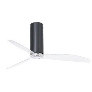 Ventilator cu telecomanda Tube negru lucios / transparent 32035