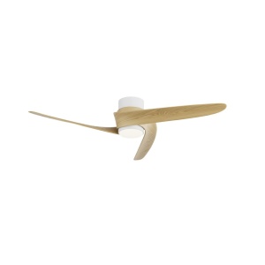 Ventilator smart Bluetooth si telecomanda GROENLAND S, alb/ lemn - Img 5