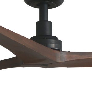 Ventilator smart sistem TUYA si telecomanda KLIM L 150cm, negru/ nuc - Img 3