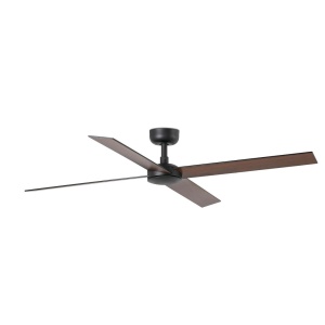 Ventilator tavan cu telecomanda RUDDER 4 L negru/nuc - Img 2