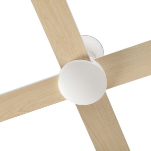 Ventilator tavan smart sistem TUYA si telecomanda RUDDER 4 L alb/frasin - Img 5