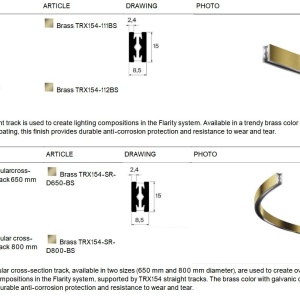 Accesoriu, Spot pentru Sistem Modular Magnetic Flarity, Plato alama 243207 universul-luminii.ro