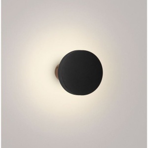 Aplica ambientala exterior IP65 LED 3000K GONG negru - Img 2