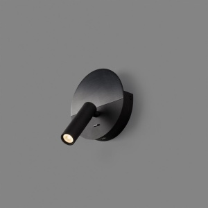 Aplica cu reader LED directionabil stil minimalist DUAS USB C negru - Img 8