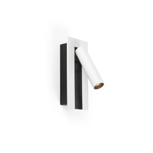 Aplica cu reader LED directionabil stil minimalist GABO alb - Img 3