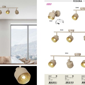 Aplica cu spot design modern Fedora 3547 RX 578407 universul-luminii.ro