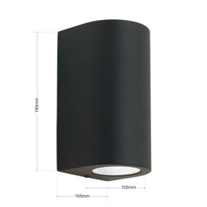Aplica de exterior ambientala IP54 LAURENZ 2L 235927 universul-luminii.ro