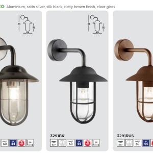 Aplica de exterior stil traditional IP44 Toronto 112547 universul-luminii.ro