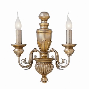 Aplica de perete 2 brate FIRENZE AP2 ORO 020846 - Img 1