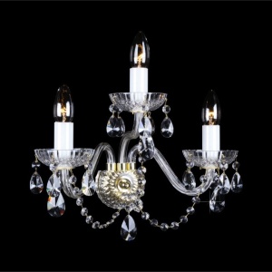 Aplica de perete 3 brate cristal Bohemia N21 006/03/1-A - Img 1