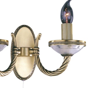 Aplica de perete clasica design italian realizata manual 4650 106187 universul-luminii.ro