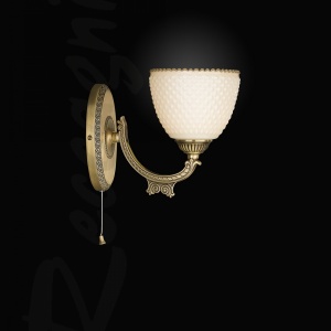 Aplica de perete clasica din alama design italian 7055 107727 universul-luminii.ro