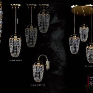 Aplica de perete cristal Bohemia SMALL GAME 92-01 WL CE - Img 3