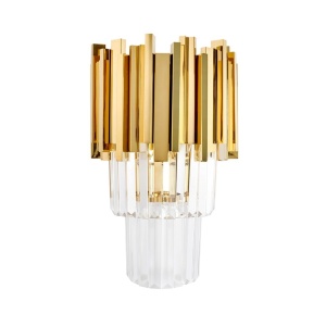 Aplica de perete, Cristale de Sticla, Glamour Wall Gold
