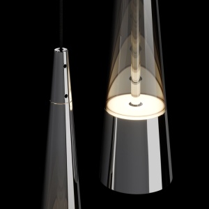 Aplica de perete cu 2 pendule LED design modern Sintesi 58947 universul-luminii.ro