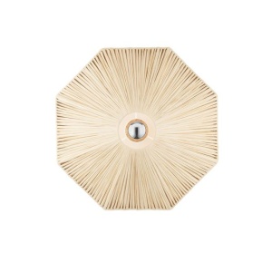 Aplica de perete cu design texturat ELVIO natur 45cm