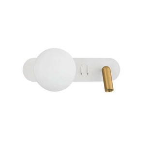 Aplica de perete cu reader LED NOBLE