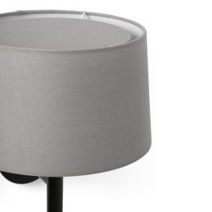 Aplica de perete cu reader LED WINDSOR negru, gri - Img 2