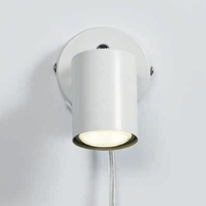 Aplica de perete cu spot directionabil design modern Explore alb 115197 universul-luminii.ro
