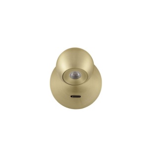 Aplica de perete cu spot LED SFERA aurie - Img 3