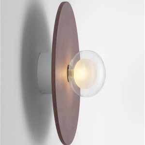 Aplica de perete decorativa VRAHOS red terrazzo 237067 universul-luminii.ro