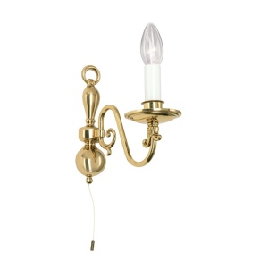 Aplica de perete design clasic FLAMISCH, alama lucioasa - Img 1