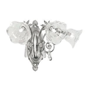 Aplica de perete design clasic LA BOHEME 3L, argintiu antic - Img 8