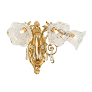 Aplica de perete design clasic LA BOHEME 3L, auriu - Img 1