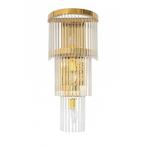 Aplica de perete design decorativ Cascada auriu - Img 1
