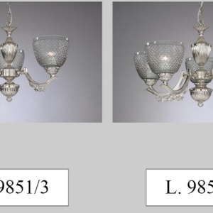 Aplica de perete design italian din alama 9851 116847 universul-luminii.ro