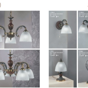 Aplica de perete design italian din alama cu lemn 3510 106057 universul-luminii.ro