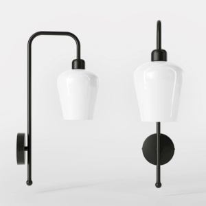 Aplica de perete design italian din alama si sticla Talis - Img 10