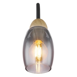 Aplica de perete design modern Gerly negru 591787 universul-luminii.ro