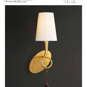 Aplica de perete design modern Paola 130957 universul-luminii.ro