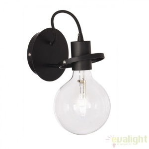 Aplica de perete design modern RADIO AP1 NERO 119502 - Img 1