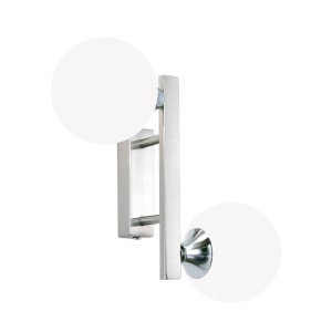 Aplica de perete design modern SNOWWHITE crom satin - Img 4