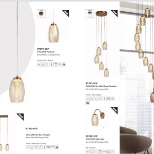 Aplica de perete design moderna Cyclone - Img 5