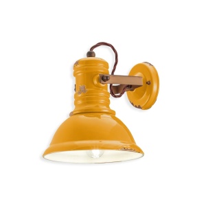 Aplica de perete design retro realizat manual din ceramica INDUSTRIAL 216847 universul-luminii.ro