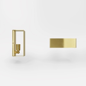 Aplica de perete din alama design modern minimalist Armonia - Img 5