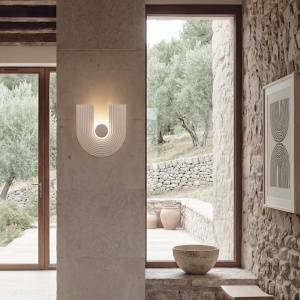 Aplica de perete din ghips LUNA LED 6W
