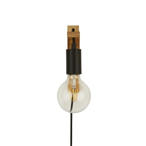 Aplica de perete din lemn design rustic Woody 112007 universul-luminii.ro