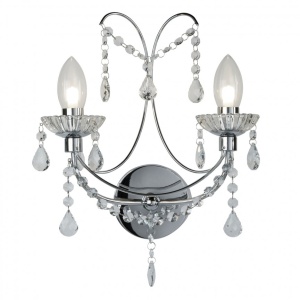Aplica de perete eleganta pentru baie IP44 Autumn 9037-2CC SRT