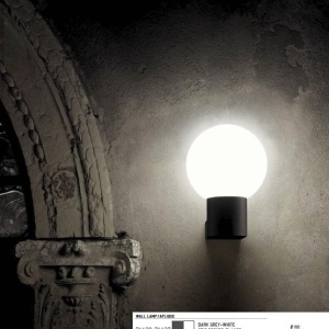 Aplica de perete exterior 74432+glob diam.18cm 74437 MOON 178297 universul-luminii.ro