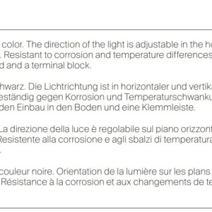 Aplica de perete exterior cu spot directionabil IP65 Scope 57767 universul-luminii.ro