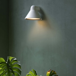 Aplica de perete exterior design modern IP65 PALS alba 92207 universul-luminii.ro