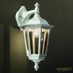 Aplica de perete exterior stil clasic IP43 Puchberg AL 11K/82571 weiß-gold/rauch OR 42347 universul-luminii.ro