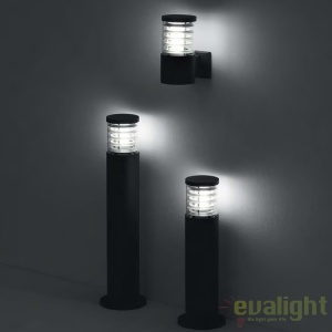 Aplica de perete iluminat exterior IP44 TRONCO AP1 NERO 004716 44337 universul-luminii.ro